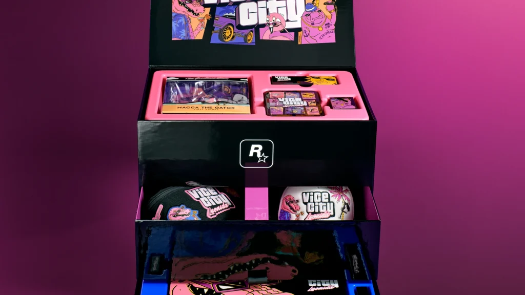 Rockstar opens pre-orders for the Goodtime State: Vice City collector's box